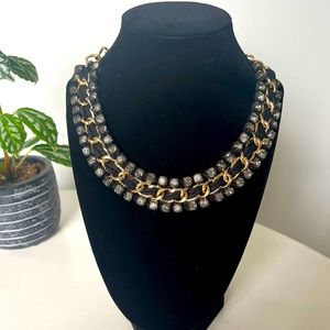 Black and gold necklace